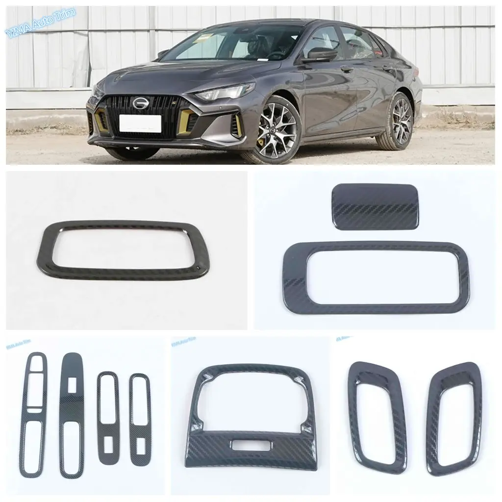 For GAC Trumpchi Empow 2022 2023 Carbon Fiber look Window Lift Button / Head Light Switch / AC Air Outlet Accessories Cover Trim
For GAC Trumpchi Empow 2022 2023 Carbon Fiber look Window Lift Button / Head Light Switch / AC Air Outlet Accessories Cover Trim