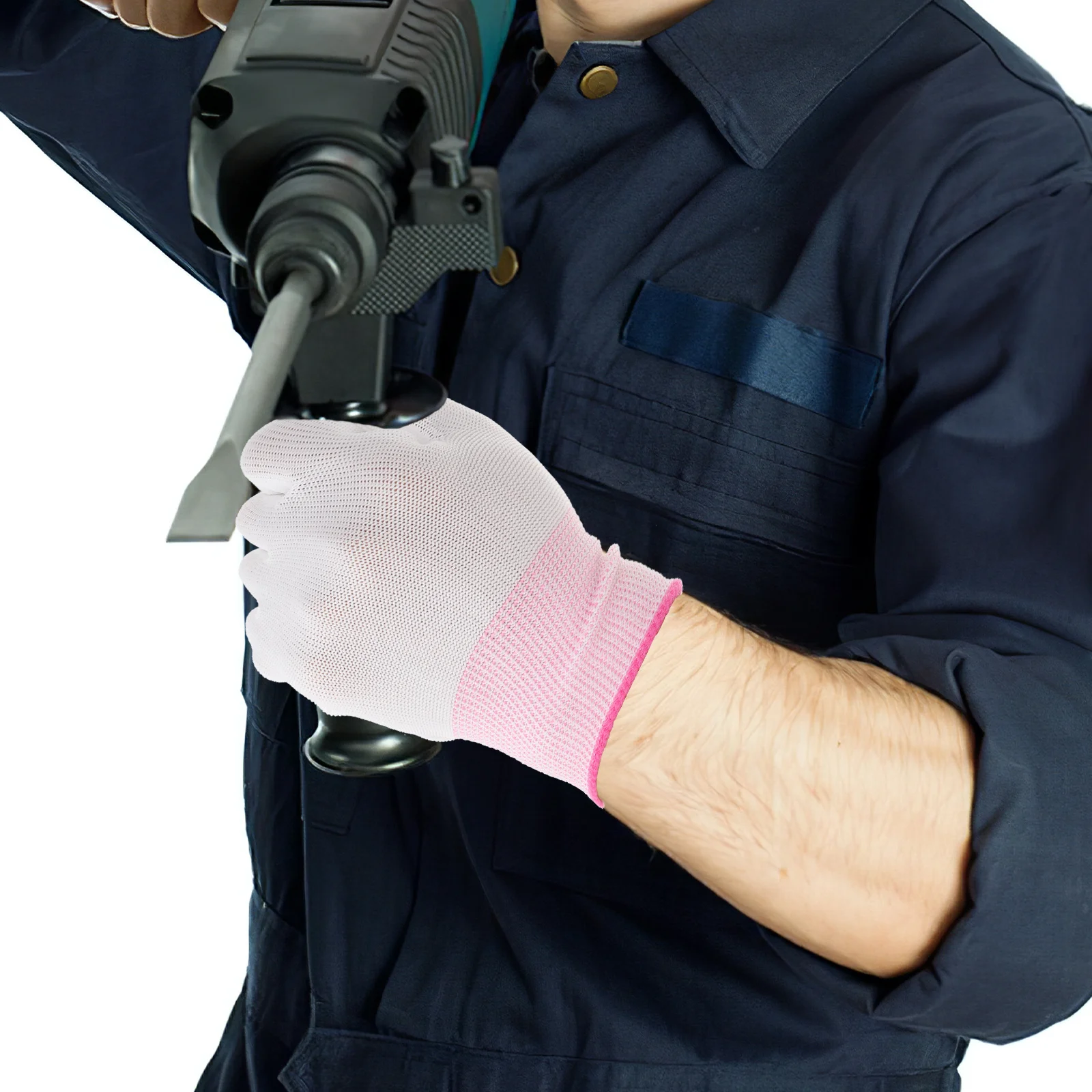 12Pcs PU Coated Gloves Nylon Antistatic Protective Gloves for Electrical Work Mechanics Electronics Dust Glove 
12Pcs PU Coated Gloves Nylon Antistatic Protective Gloves for Electrical Work Mechanics Electronics Dust Glove