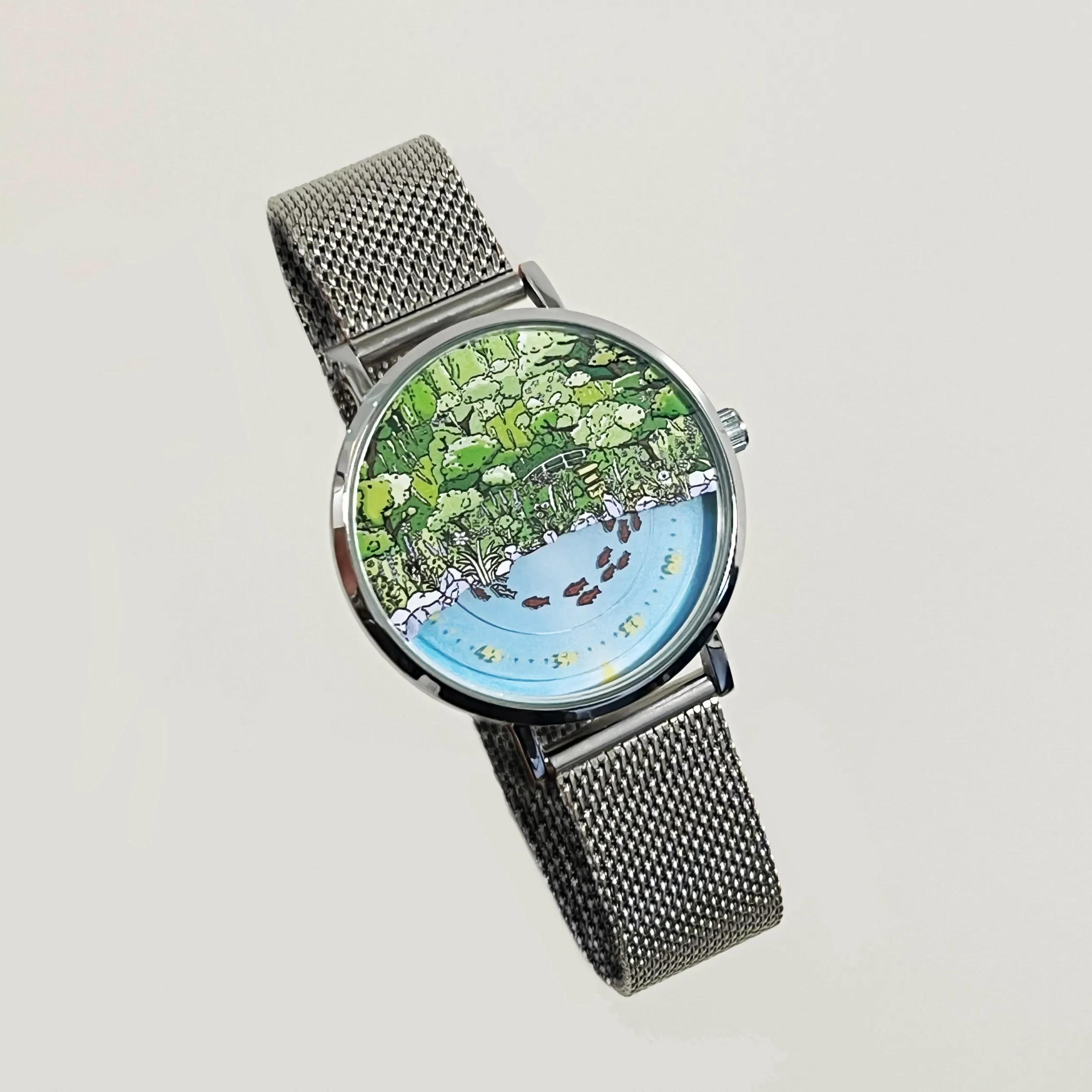Часы Time Travel Carp Bones FB Original Quartz Illustration Creative Fun Watch
Часы Time Travel Carp Bones FB Original Quartz Illustration Creative Fun Watch