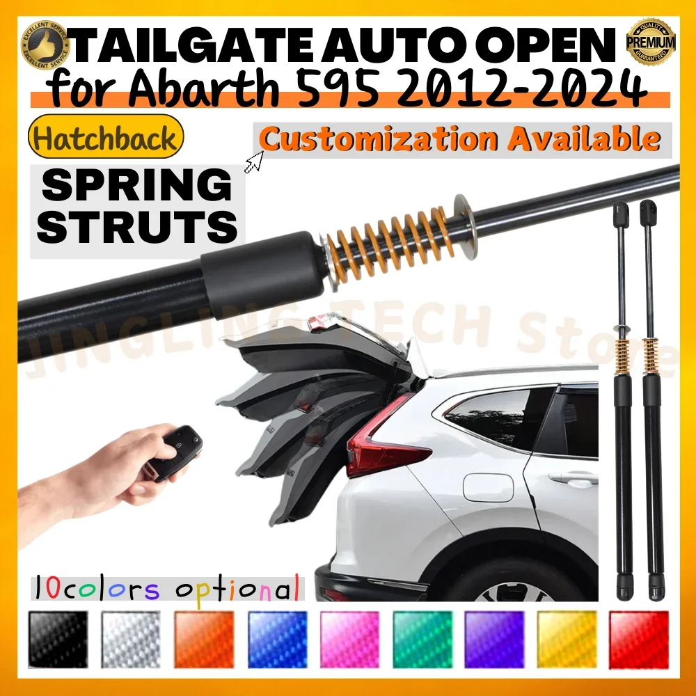 Qty(2) Trunk Struts with Spring for Abarth 595 Hatchback 2012-2024 Rear Tailgate Boot Lift Supports Shock Absorbers Rod
Qty(2) Trunk Struts with Spring for Abarth 595 Hatchback 2012-2024 Rear Tailgate Boot Lift Supports Shock Absorbers Rod