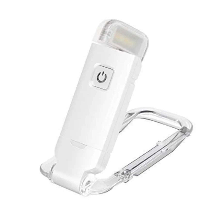 Rechargeable Clip On LED Book Light, 3 Brightness Levels Dimmable Bookmark Light for Eye-Protection, Portable Reading Lamp for
Rechargeable Clip On LED Book Light, 3 Brightness Levels Dimmable Bookmark Light for Eye-Protection, Portable Reading Lamp for