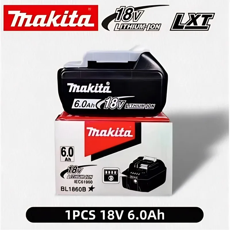 100% Original Makita battery,18V 6.0Ah rechargeable battery, replacing Makita BL1830B L1840B L1850B L1860B,power tool battery
100% Original Makita battery,18V 6.0Ah rechargeable battery, replacing Makita BL1830B L1840B L1850B L1860B,power tool battery