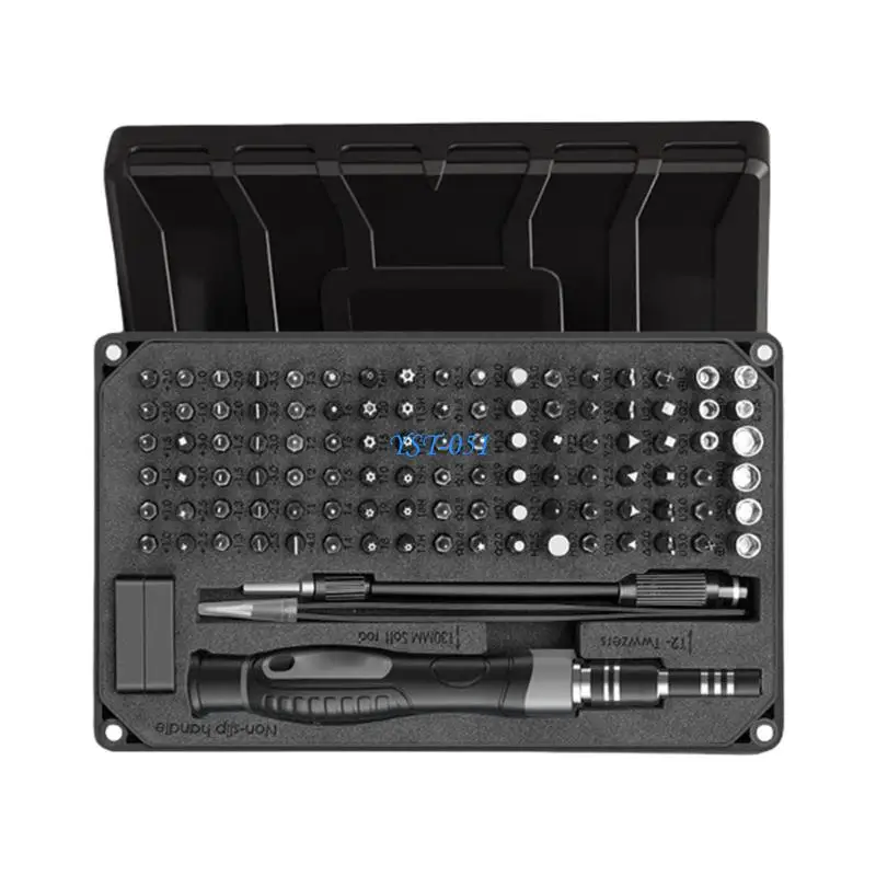 E15A Steel Screwdriver 107Precise Bit Multipurpose Tool for Laptop Phone Maintenance Extension Rod
E15A Steel Screwdriver 107Precise Bit Multipurpose Tool for Laptop Phone Maintenance Extension Rod