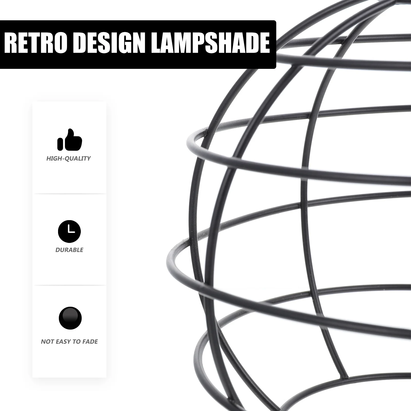 1Pcs Vintage Cage Wall Lamp Cover Retro Iron Art Lampshade Decorative Light Shade for Home Bar Hotel Decor Lamp Cover
1Pcs Vintage Cage Wall Lamp Cover Retro Iron Art Lampshade Decorative Light Shade for Home Bar Hotel Decor Lamp Cover