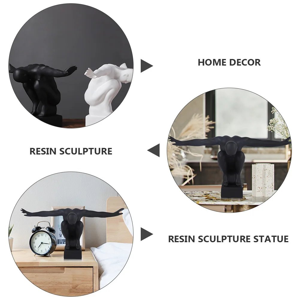 1pc Nordic Style Sculpture Statue Men Housewarming Gift Design Ornament Home Office Decoration Desktop Bookshelf Decor Gift
1pc Nordic Style Sculpture Statue Men Housewarming Gift Design Ornament Home Office Decoration Desktop Bookshelf Decor Gift