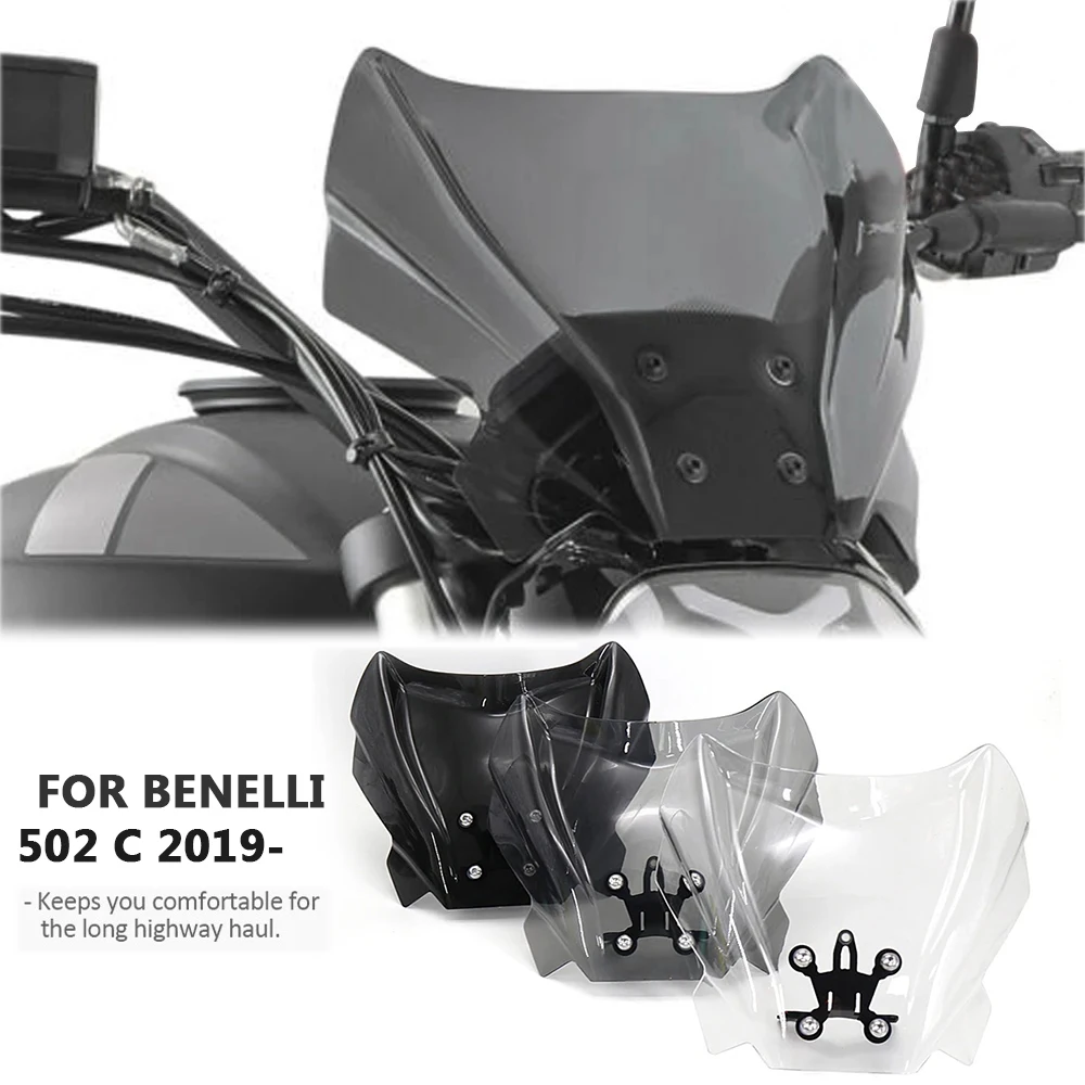 Windshield For Benelli 502C BN502 C 2019 20020 2021 2022 2023 2024 Motorcycle Accessories Windscreen Wind Deflector Screen
Windshield For Benelli 502C BN502 C 2019 20020 2021 2022 2023 2024 Motorcycle Accessories Windscreen Wind Deflector Screen
