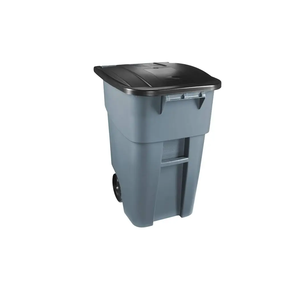 Rollout Trash/Garbage Can/Bin with Wheels, 50 GAL, for Restaurants/Hospitals/Offices/Back of House/Warehouses/Home, Gray
Rollout Trash/Garbage Can/Bin with Wheels, 50 GAL, for Restaurants/Hospitals/Offices/Back of House/Warehouses/Home, Gray