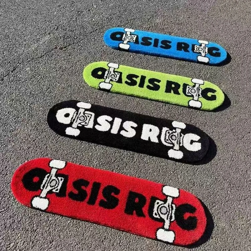 Personality Skateboard Shaped Bedside Long Carpet Non-slip Carpets Living Room Floor Mat Water Absorption Rugs Tapetes De Sala
Personality Skateboard Shaped Bedside Long Carpet Non-slip Carpets Living Room Floor Mat Water Absorption Rugs Tapetes De Sala