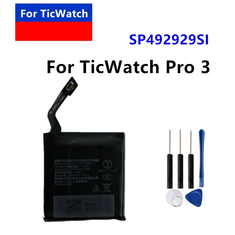 СП 492929 Аккумулятор SI для TicWatch Pro 3, аккумулятор GPS Wear OS Smartwatch 3,88 В 577 мАч SP 492929 SI WH11013.
СП 492929 Аккумулятор SI для TicWatch Pro 3, аккумулятор GPS Wear OS Smartwatch 3,88 В 577 мАч SP 492929 SI WH11013.