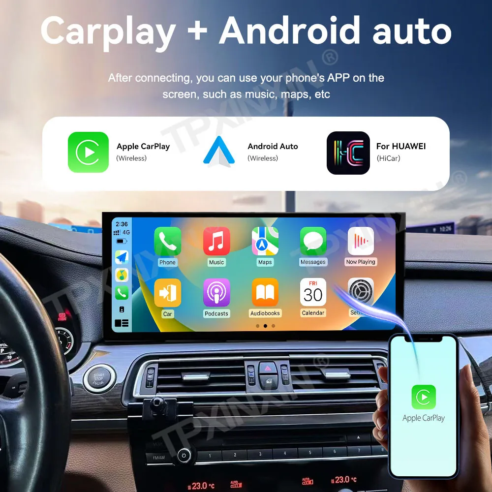15.9 Inch Car Radio Stereo Offline Maps For BMW 7 Series 2011-2017 Android14 Auto Touch Screen GPS Navigation Carplay Head Unit
15.9 Inch Car Radio Stereo Offline Maps For BMW 7 Series 2011-2017 Android14 Auto Touch Screen GPS Navigation Carplay Head Unit