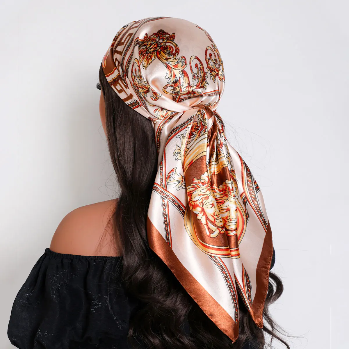 2025 Luxury Brand Women Scarf Summer Fashion Print Sunscreen Shawl Beach Cover Up Head Wrap Accessories Kerchief for Female 90CM
2025 Luxury Brand Women Scarf Summer Fashion Print Sunscreen Shawl Beach Cover Up Head Wrap Accessories Kerchief for Female 90CM