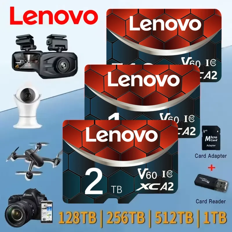 Lenovo 2 ТБ Real Capacity Micro TF SD Card 512 ГБ Карта памяти Высокоскоростная Cartao De Memoria 1 ТБ для смартфона Nintendo Switch
Lenovo 2 ТБ Real Capacity Micro TF SD Card 512 ГБ Карта памяти Высокоскоростная Cartao De Memoria 1 ТБ для смартфона Nintendo Switch
