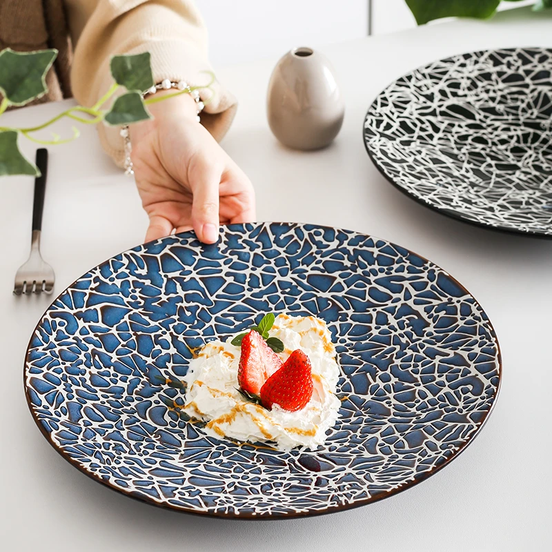 New Simple and Creative Western Steak Plate Pasta Plate Home European Personality Fish Plate Salad Dinner Plates and Dishes
New Simple and Creative Western Steak Plate Pasta Plate Home European Personality Fish Plate Salad Dinner Plates and Dishes