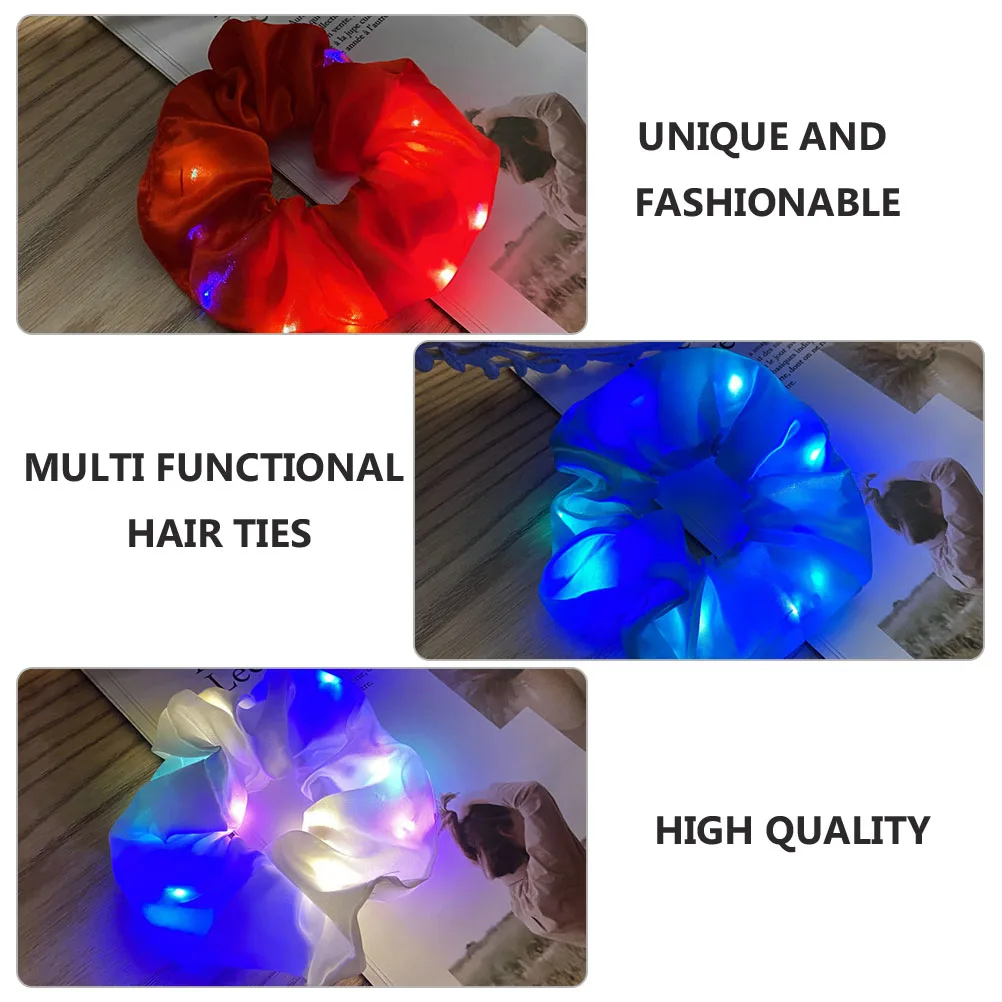 6pcs LED Hair Rings Oversized Elastic Ropes Durable Practical Long Lasting Hair Accessories Birthday Gifts
6pcs LED Hair Rings Oversized Elastic Ropes Durable Practical Long Lasting Hair Accessories Birthday Gifts
