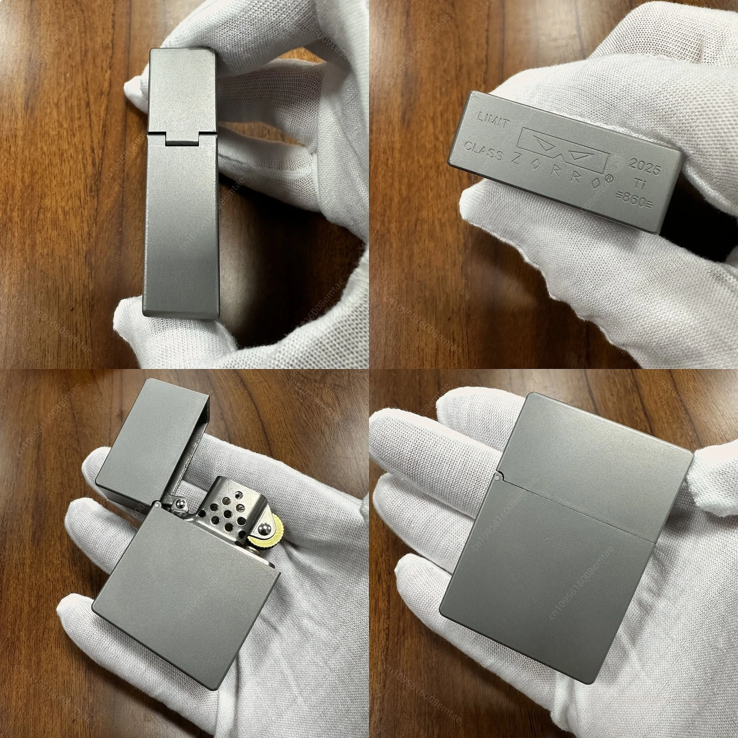 ZORRO 860 Pure Titanium Fuel Lighter CNC Hollow Design Men's Gift
ZORRO 860 Pure Titanium Fuel Lighter CNC Hollow Design Men's Gift