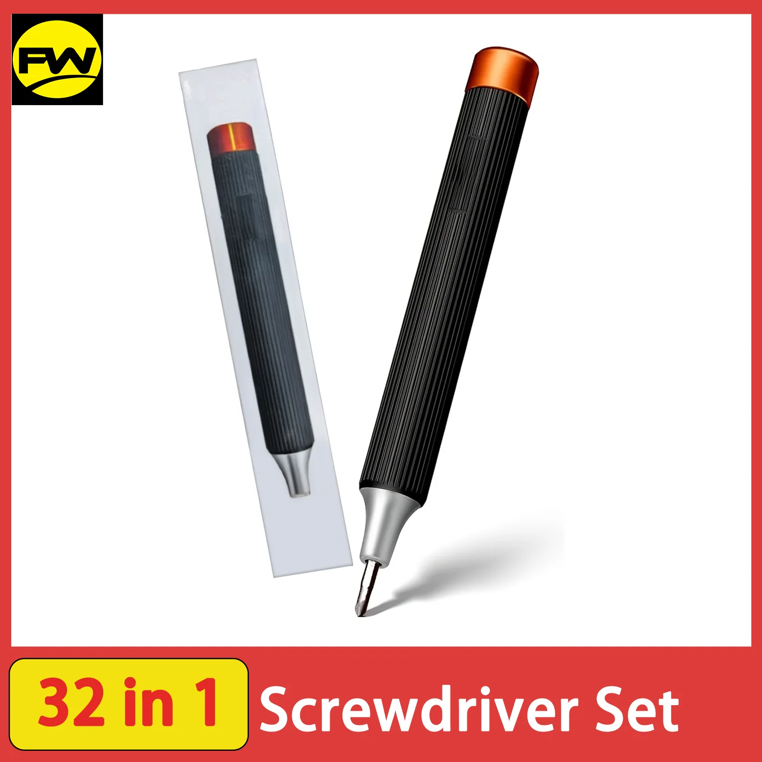 32-In-1 Small Precision Screwdriver Set, Multi Bit Mini Repair Tool Kit with Torx for Electronic, Glasses, PS5/4, Camera, Phone
32-In-1 Small Precision Screwdriver Set, Multi Bit Mini Repair Tool Kit with Torx for Electronic, Glasses, PS5/4, Camera, Phone