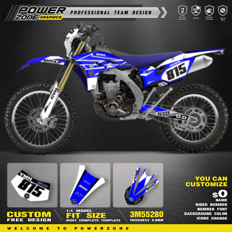 PowerZone Custom Team Graphics Backgrounds Decals Stickers Kit For YAMAHA WRF450 2012 2013 2014 2015 Motorcycle Decals 05
PowerZone Custom Team Graphics Backgrounds Decals Stickers Kit For YAMAHA WRF450 2012 2013 2014 2015 Motorcycle Decals 05