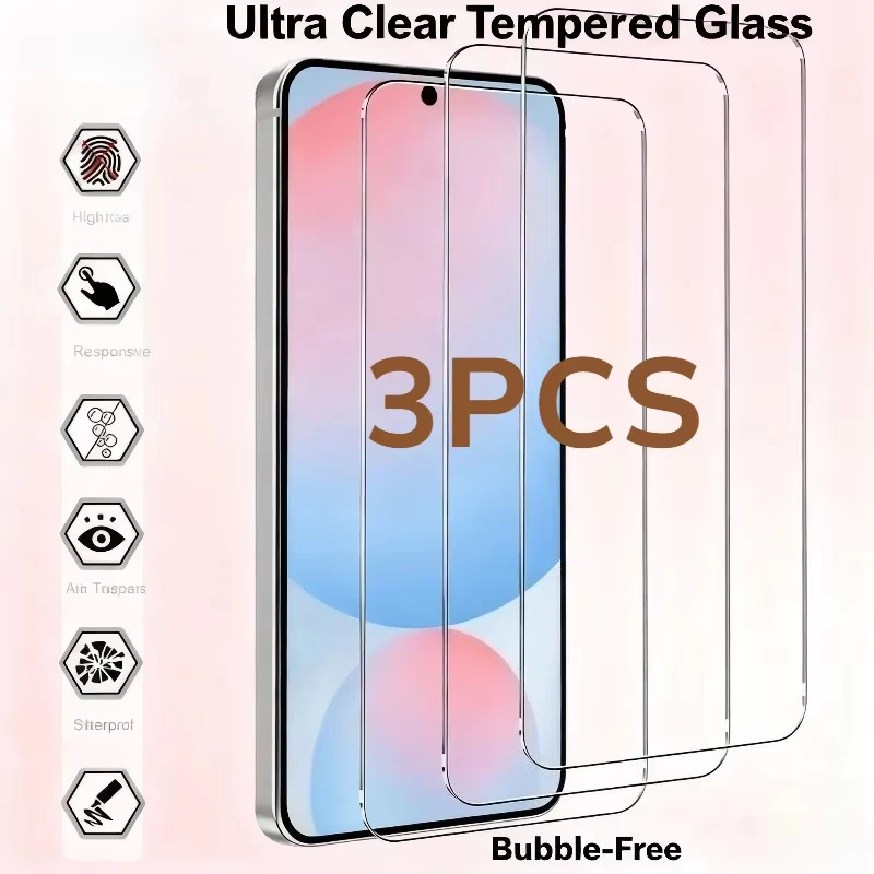1-3PCS HD Screen Protectors For iPhone 15 16 Pro Max Air 17 14 Plus 13 12 16e 11 Mini X XR XS 6 7 8 Tempered Glass For iPhone 17
1-3PCS HD Screen Protectors For iPhone 15 16 Pro Max Air 17 14 Plus 13 12 16e 11 Mini X XR XS 6 7 8 Tempered Glass For iPhone 17