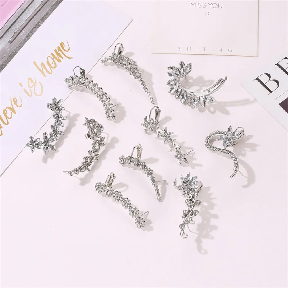 3Pcs Chic Rhinestone Water Crystal Ear Clip Elegant Earrings for Wedding Party Date Women Jewelry Women Earrings
3Pcs Chic Rhinestone Water Crystal Ear Clip Elegant Earrings for Wedding Party Date Women Jewelry Women Earrings