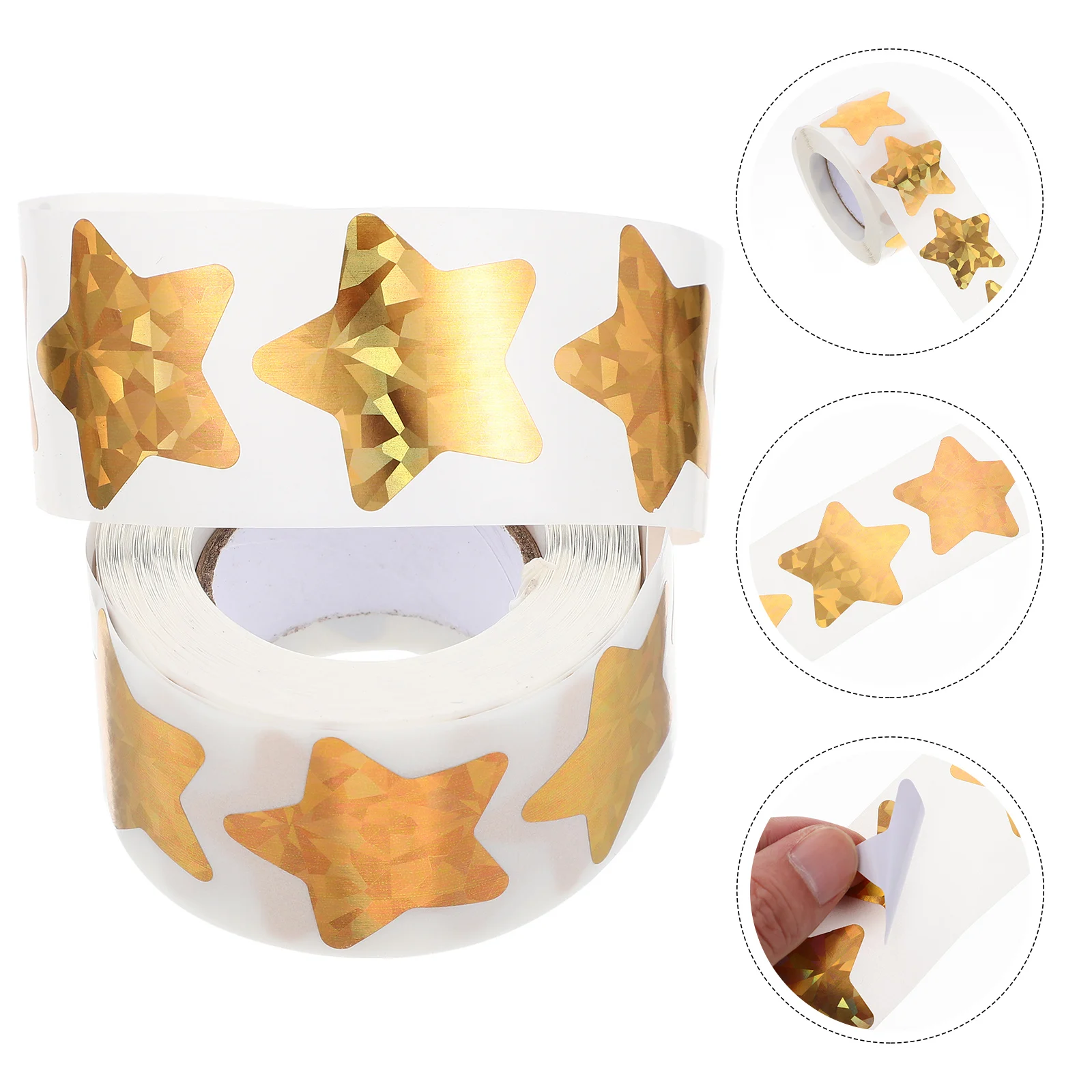 Gold 1 Roll Decorative Kids School Supplies Self-Adhesive Star Decals Removable Small Star Stickers Kindergarten Reward Stickers
Gold 1 Roll Decorative Kids School Supplies Self-Adhesive Star Decals Removable Small Star Stickers Kindergarten Reward Stickers
