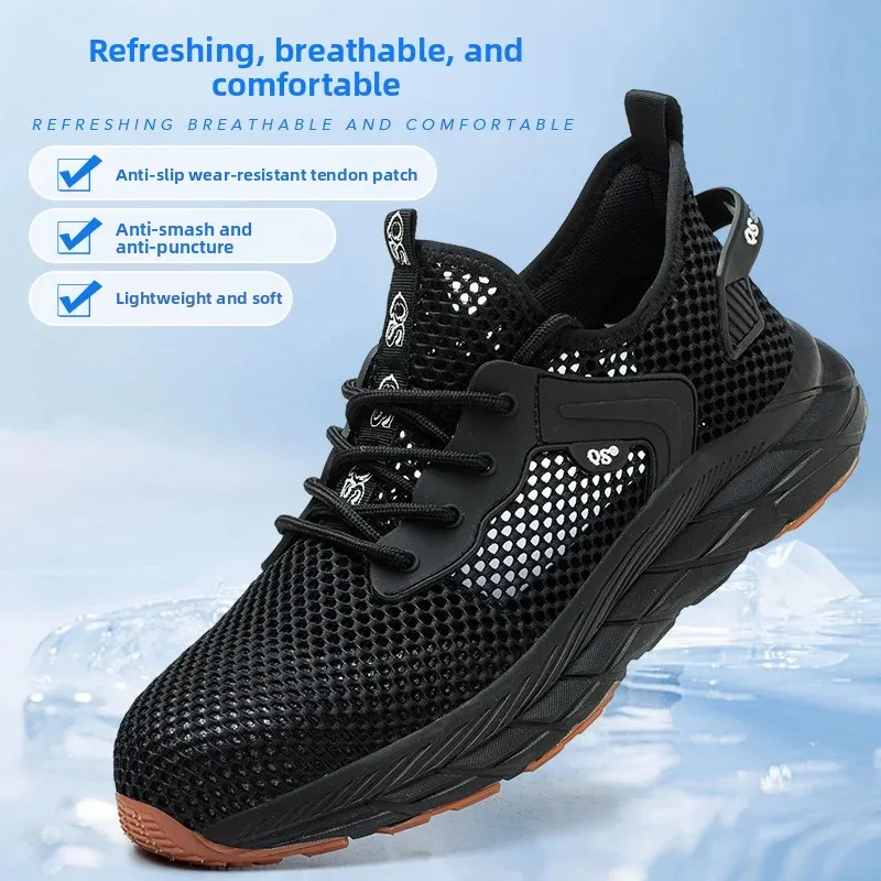 Breathable Steel Toe Wear-Resistant Anti-Crush Lightweight Design for Comfortable Experience Work Boots Men Safety Shoes
Breathable Steel Toe Wear-Resistant Anti-Crush Lightweight Design for Comfortable Experience Work Boots Men Safety Shoes