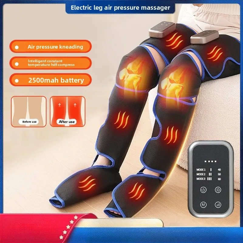 Массажер для икр, многофункциональный горячий компресс для колена, косметический инструмент для ног, воздушная волна, инструмент для выемки давления воздуха на всю ногу
Массажер для икр, многофункциональный горячий компресс для колена, косметический инструмент для ног, воздушная волна, инструмент для выемки давления воздуха на всю ногу