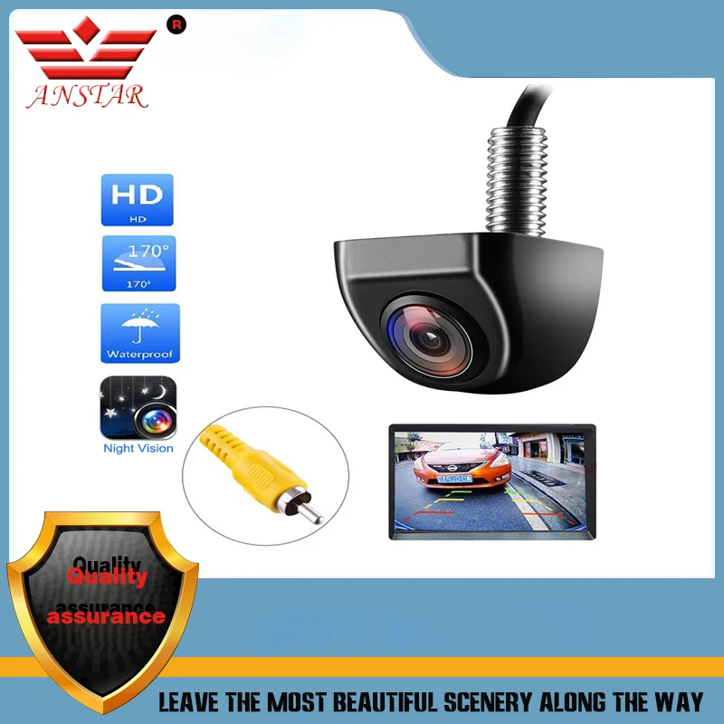 Anstar Car Rear View Camera HD Color Image Video Night Vision 170° Wide Angle Waterproof Shockproof Reverse Backup Car Camera 
Anstar Car Rear View Camera HD Color Image Video Night Vision 170° Wide Angle Waterproof Shockproof Reverse Backup Car Camera