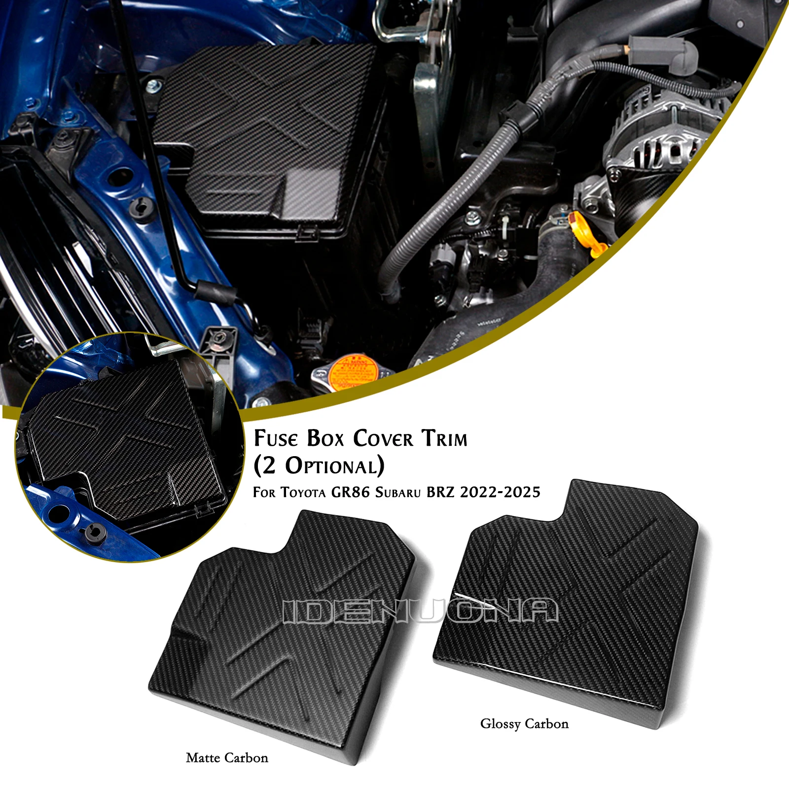 1 шт. внутренняя крышка блока предохранителей двигателя, накладка капота для Subaru BRZ Toyota GR86 2022-2025
1 шт. внутренняя крышка блока предохранителей двигателя, накладка капота для Subaru BRZ Toyota GR86 2022-2025