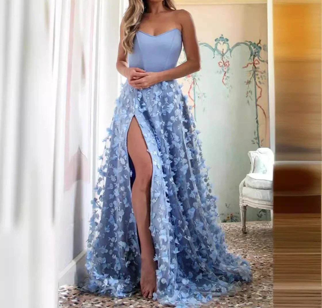 Summer Dresses for Women Summer 2024 New Fashion Elegant Sleeveless Long Skirt Sexy High Waist Lace Up Strapless Evening Dress
Summer Dresses for Women Summer 2024 New Fashion Elegant Sleeveless Long Skirt Sexy High Waist Lace Up Strapless Evening Dress