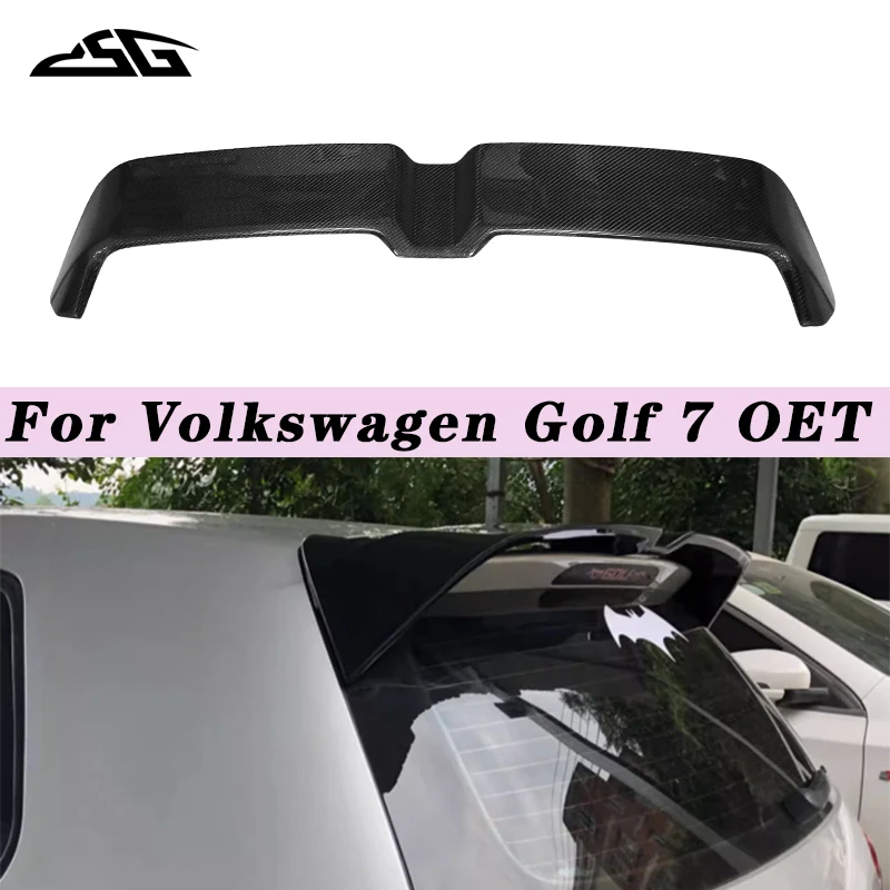 For Volkswagen Golf 7 OET Carbon Fiber Rear Trunk Lid Spoiler Guide Wing Lip Rear Wing Car Tail Wing Body Kit
For Volkswagen Golf 7 OET Carbon Fiber Rear Trunk Lid Spoiler Guide Wing Lip Rear Wing Car Tail Wing Body Kit