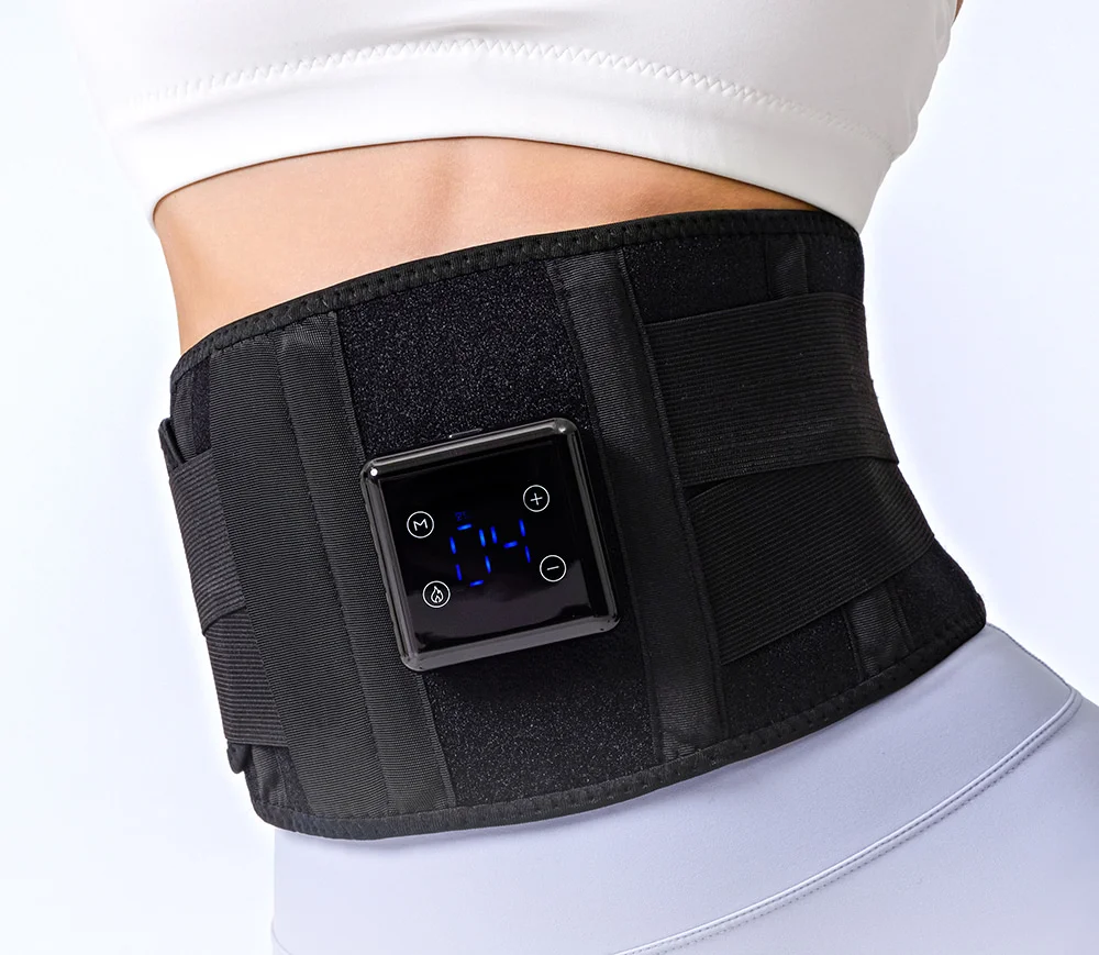 EMS Heating Smart Wireless Electric Lumbar Belt Abdominal Vibration Massage Waist Massager for Effective Back Pain Relief
EMS Heating Smart Wireless Electric Lumbar Belt Abdominal Vibration Massage Waist Massager for Effective Back Pain Relief