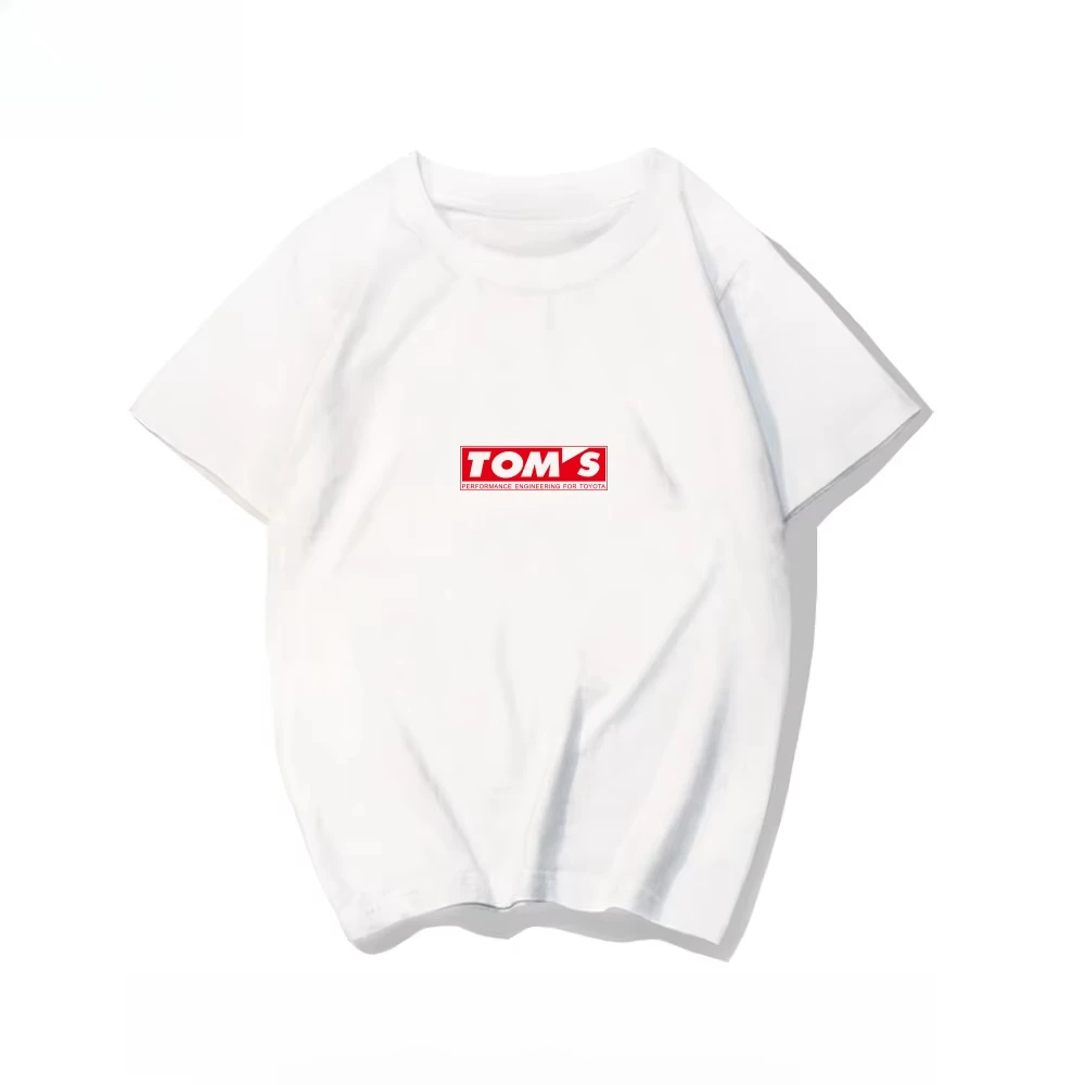 New JDM Toyota 86 Reiz Crown Modified TOM'S Printed Graphic Tshirt Breathable Sweat Absorption Motorcycle T-shirt Men's Clothing
New JDM Toyota 86 Reiz Crown Modified TOM'S Printed Graphic Tshirt Breathable Sweat Absorption Motorcycle T-shirt Men's Clothing