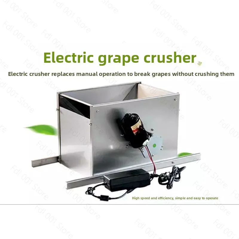 304 Stainless Steel Grape Crusher, Electric Fruit Crusher for Home Winemaking Manual Wine Press
304 Stainless Steel Grape Crusher, Electric Fruit Crusher for Home Winemaking Manual Wine Press