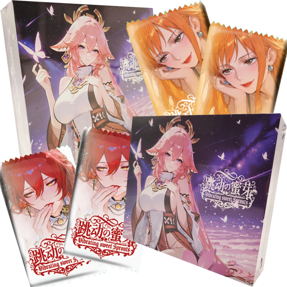 Vibranting Sweet Sprouts Collection Cards for Anime Game Fans Highly Beloved Popular Characters Unique Design Charm Cards Gifts
Vibranting Sweet Sprouts Collection Cards for Anime Game Fans Highly Beloved Popular Characters Unique Design Charm Cards Gifts