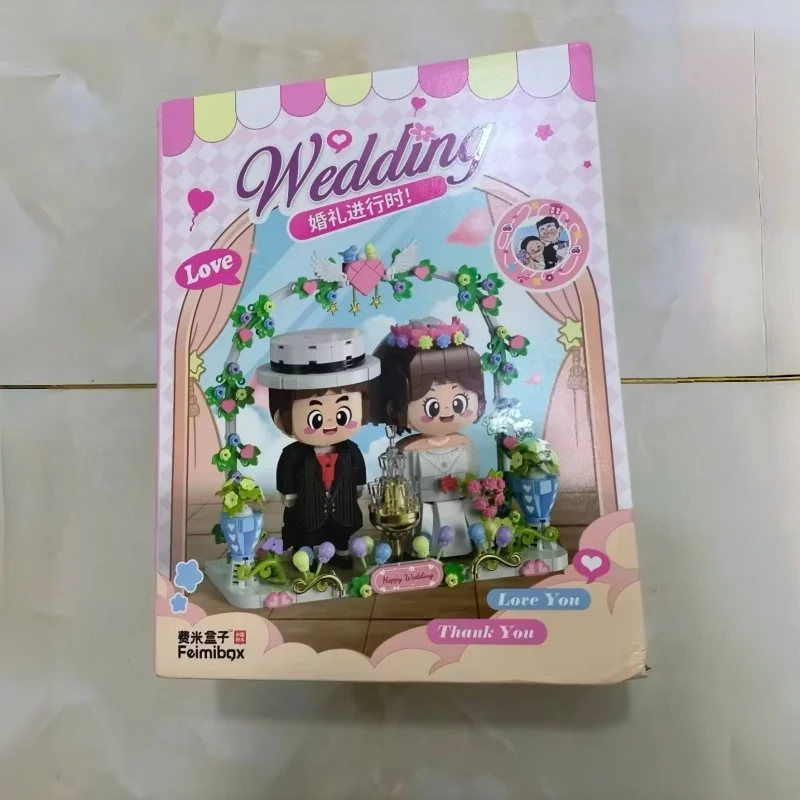 Romantic Wedding Couple Wedding Dress Building Blocks Toy Models Anniversary Gifts Desktop Ornaments Collection
Romantic Wedding Couple Wedding Dress Building Blocks Toy Models Anniversary Gifts Desktop Ornaments Collection