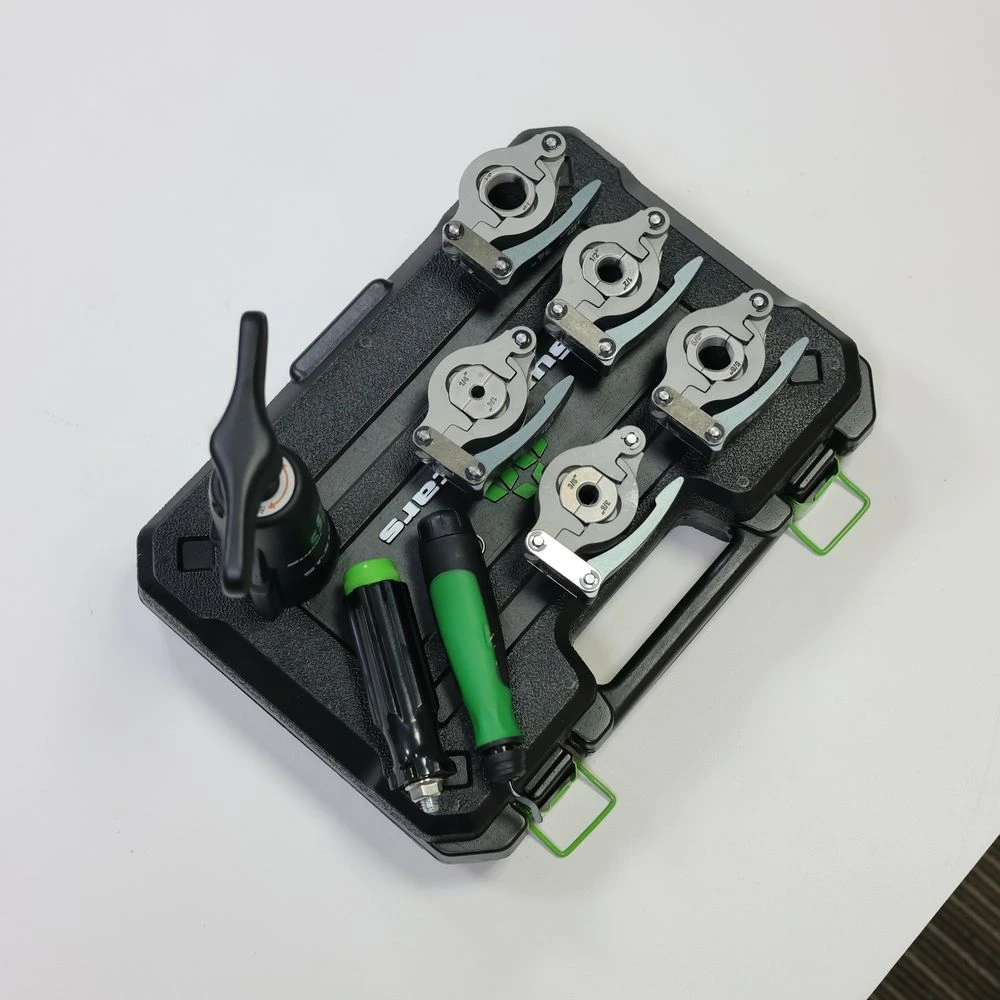 Multi-Size Pipe Expander Kit with Aluminum Handle - ST-519FT for DIY and Plumbing Work
Multi-Size Pipe Expander Kit with Aluminum Handle - ST-519FT for DIY and Plumbing Work