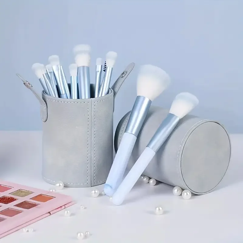 12PCS Makeup Brushes High Quality Super Soft Hair Brush Foundation Powder Blush Eyeshadow Concealer Blending Face Cosmetic Tools
12PCS Makeup Brushes High Quality Super Soft Hair Brush Foundation Powder Blush Eyeshadow Concealer Blending Face Cosmetic Tools
