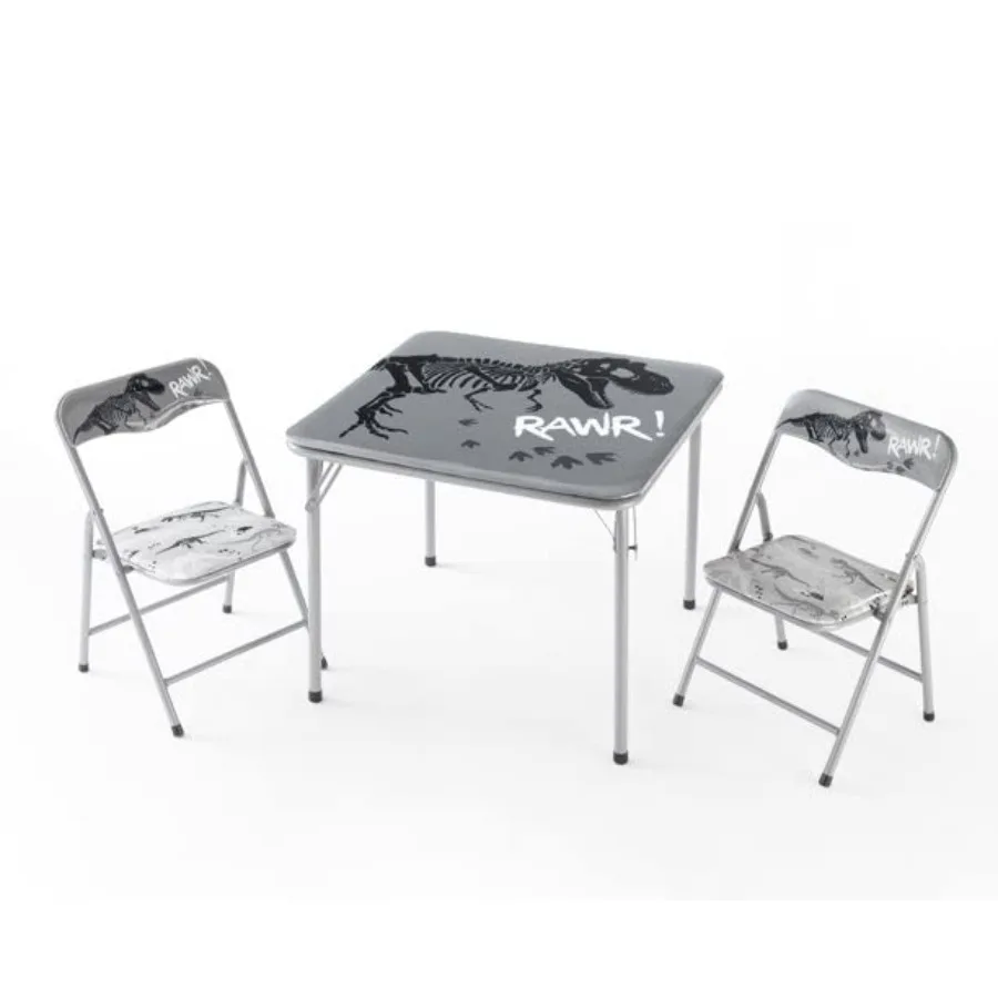 Набор из 3 предметов: стол и стулья «Древний динозавр», серый
Набор из 3 предметов: стол и стулья «Древний динозавр», серый