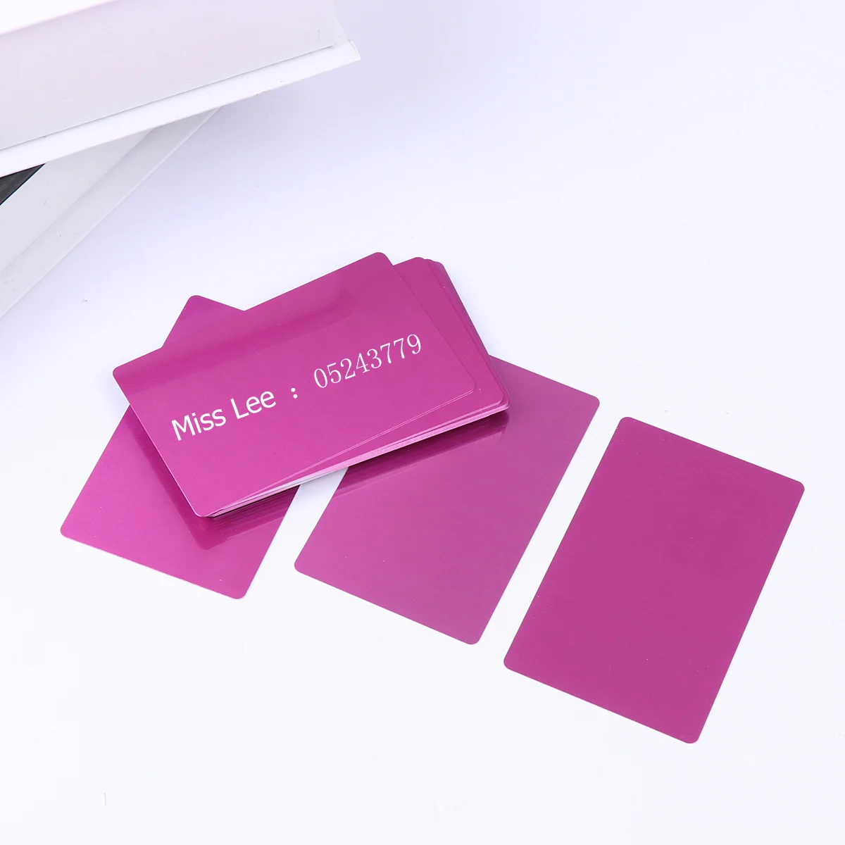 50Pcs 0.2mm Thin Colored Anodized Aluminum Business Card DIY Engraver Cnc Machine Blank Black Standard Size Bendable 
50Pcs 0.2mm Thin Colored Anodized Aluminum Business Card DIY Engraver Cnc Machine Blank Black Standard Size Bendable