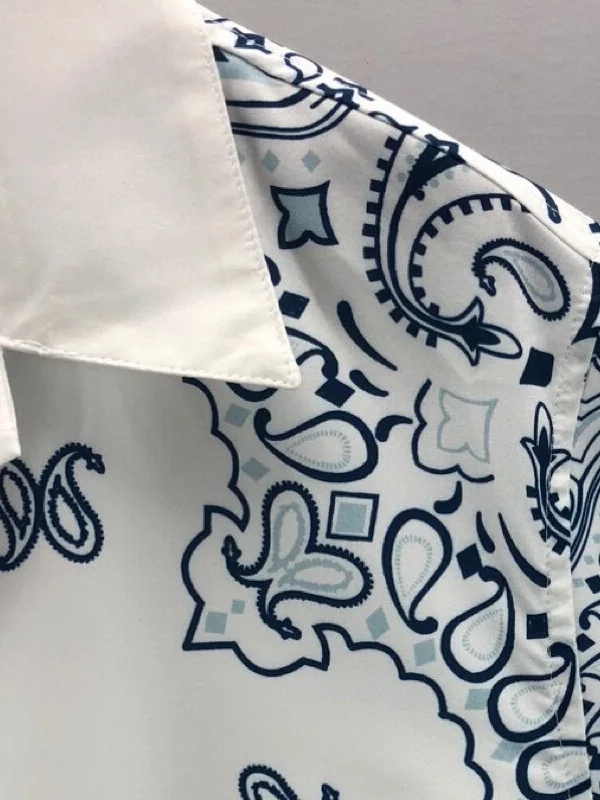 Fashionable Short-Sleeved Shirt Suit Lapel Men's And Women's Loose Fit PU Leather Beachwear Floral Print CleanFit Style All-S...
Fashionable Short-Sleeved Shirt Suit Lapel Men's And Women's Loose Fit PU Leather Beachwear Floral Print CleanFit Style All-S...