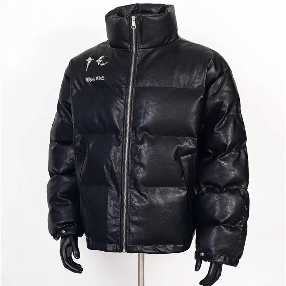 Thug Club Thickened Cotton Jacket Autumn Winter Men's Women's Stand Collar Open Cardigan Fashionable Outerwear Coat
Thug Club Thickened Cotton Jacket Autumn Winter Men's Women's Stand Collar Open Cardigan Fashionable Outerwear Coat