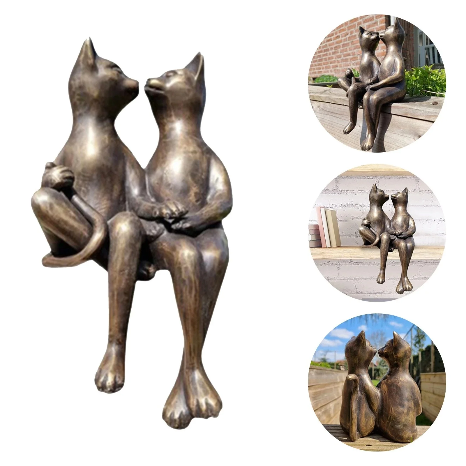 Loving Couple Cats Kiss Dating Statue Modern Minimalist Desktop Resin Crafts Ornaments Home Garden Decoration Christmas Gift
Loving Couple Cats Kiss Dating Statue Modern Minimalist Desktop Resin Crafts Ornaments Home Garden Decoration Christmas Gift