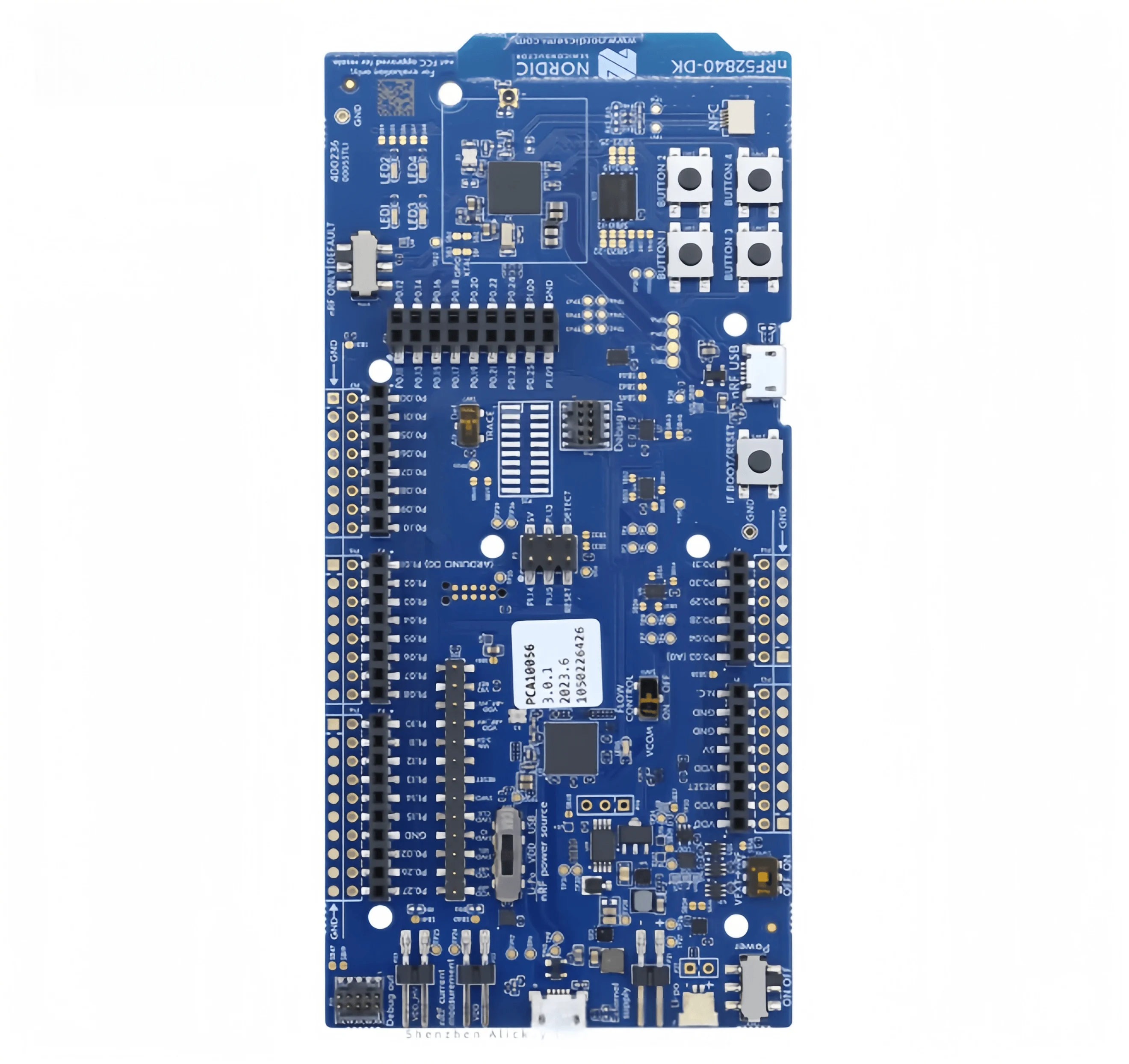 NRF52840-DK Nordic Bluetooth 5 Development Kit
NRF52840-DK Nordic Bluetooth 5 Development Kit