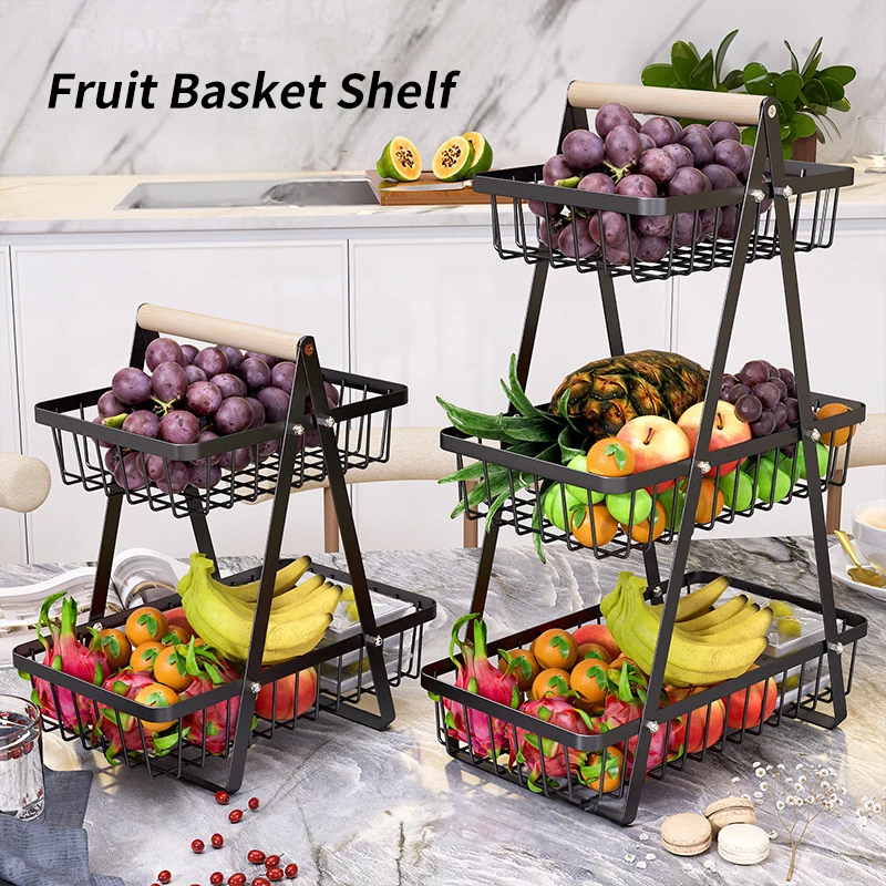 Multifunctional 2-Layers 3-Layers Fruit Basket Kitchen Living Room Dry Fruit Snacks Storage Rack Foldable Storage Save Space
Multifunctional 2-Layers 3-Layers Fruit Basket Kitchen Living Room Dry Fruit Snacks Storage Rack Foldable Storage Save Space