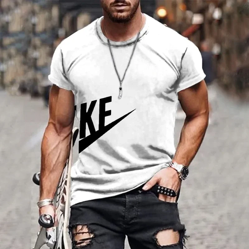 2024 Men Letter Printed T-shirt Sports Set Casual Summer Running Training Casual Fitness Cotton t shrits for men Clothing
2024 Men Letter Printed T-shirt Sports Set Casual Summer Running Training Casual Fitness Cotton t shrits for men Clothing