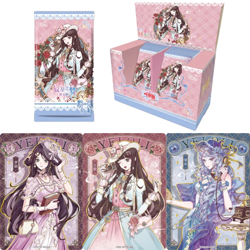 Новый KAYOU, оригинальная анимационная карта Ye Luoli XLR SSR LGR, фэнтезийный персонаж, коллекционная карта аниме, детские игрушки, рождественские подарки 
Новый KAYOU, оригинальная анимационная карта Ye Luoli XLR SSR LGR, фэнтезийный персонаж, коллекционная карта аниме, детские игрушки, рождественские подарки