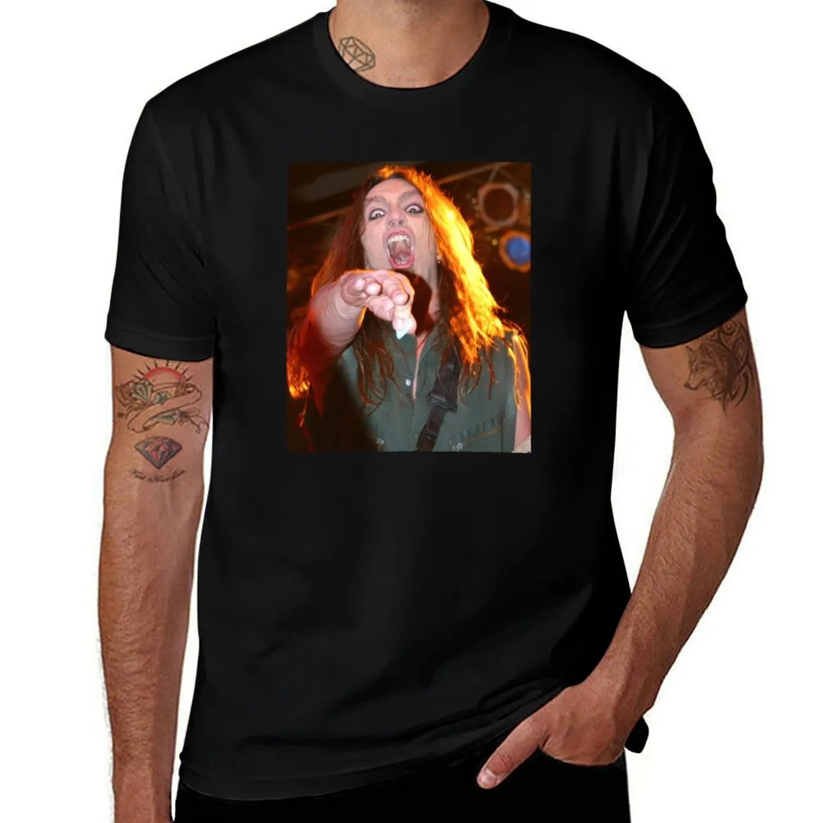 Scotti Hill - Skid Row - Photograph T-Shirt vintage anime shirt anime stuff football t shirt cotton t shirt men
Scotti Hill - Skid Row - Photograph T-Shirt vintage anime shirt anime stuff football t shirt cotton t shirt men