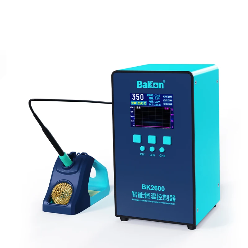 BAKON White Light Digital Display Intelligent Temperature Control BK2600 High Frequency Welding Platform 420W High Power
BAKON White Light Digital Display Intelligent Temperature Control BK2600 High Frequency Welding Platform 420W High Power