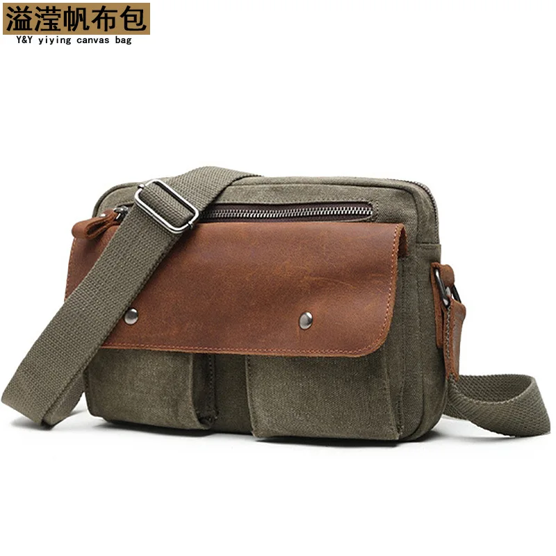 Retro oblique span canvas shoulder bag outdoor, casual literary mail carrier bag fashionable, simple and versatile business tren
Retro oblique span canvas shoulder bag outdoor, casual literary mail carrier bag fashionable, simple and versatile business tren