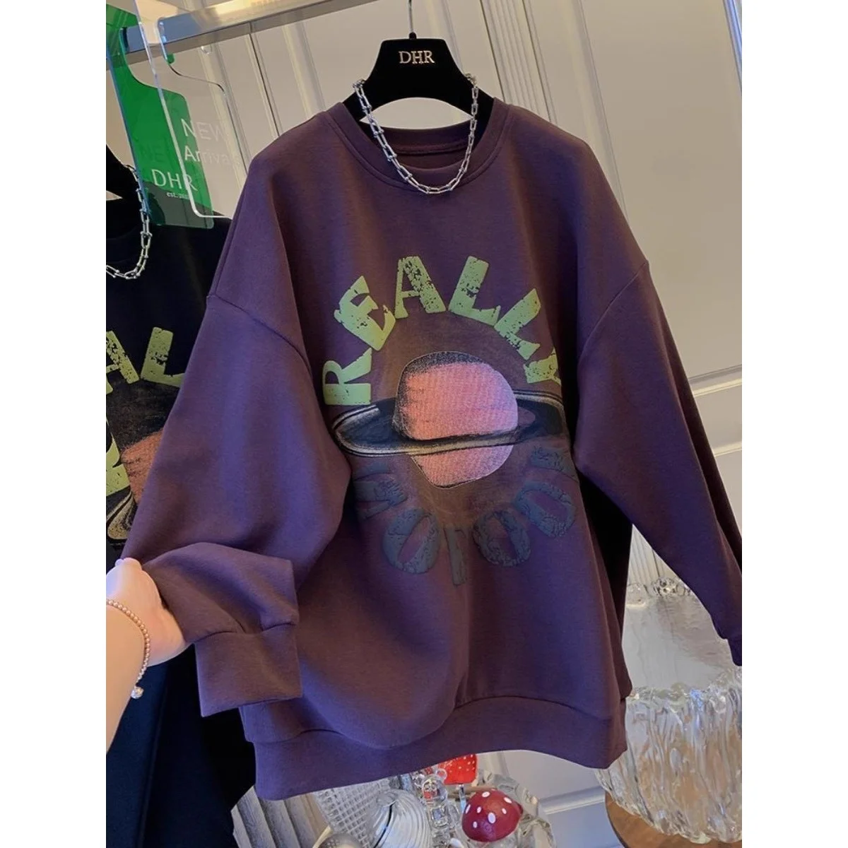 plus Size 300 Pou American Retro Pl Print Sweatirt Loose Long Sve Autumn Winter Men's Casual Faion Top
plus Size 300 Pou American Retro Pl Print Sweatirt Loose Long Sve Autumn Winter Men's Casual Faion Top